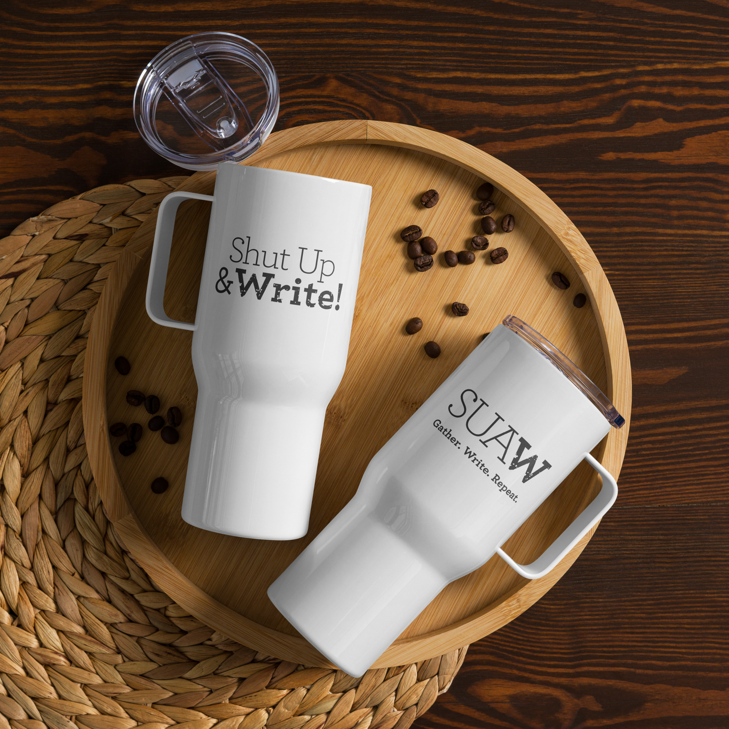 Shut Up & Write! Travel Mug