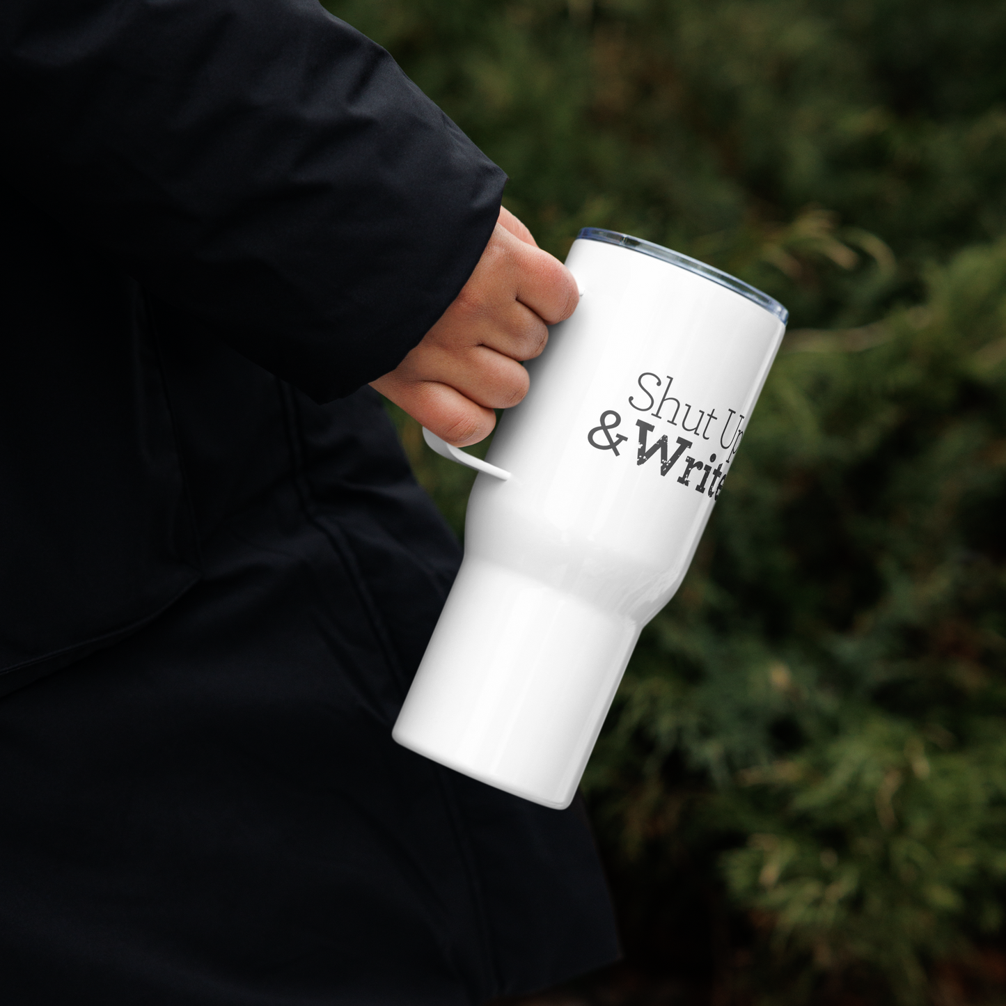 Shut Up & Write! Travel Mug