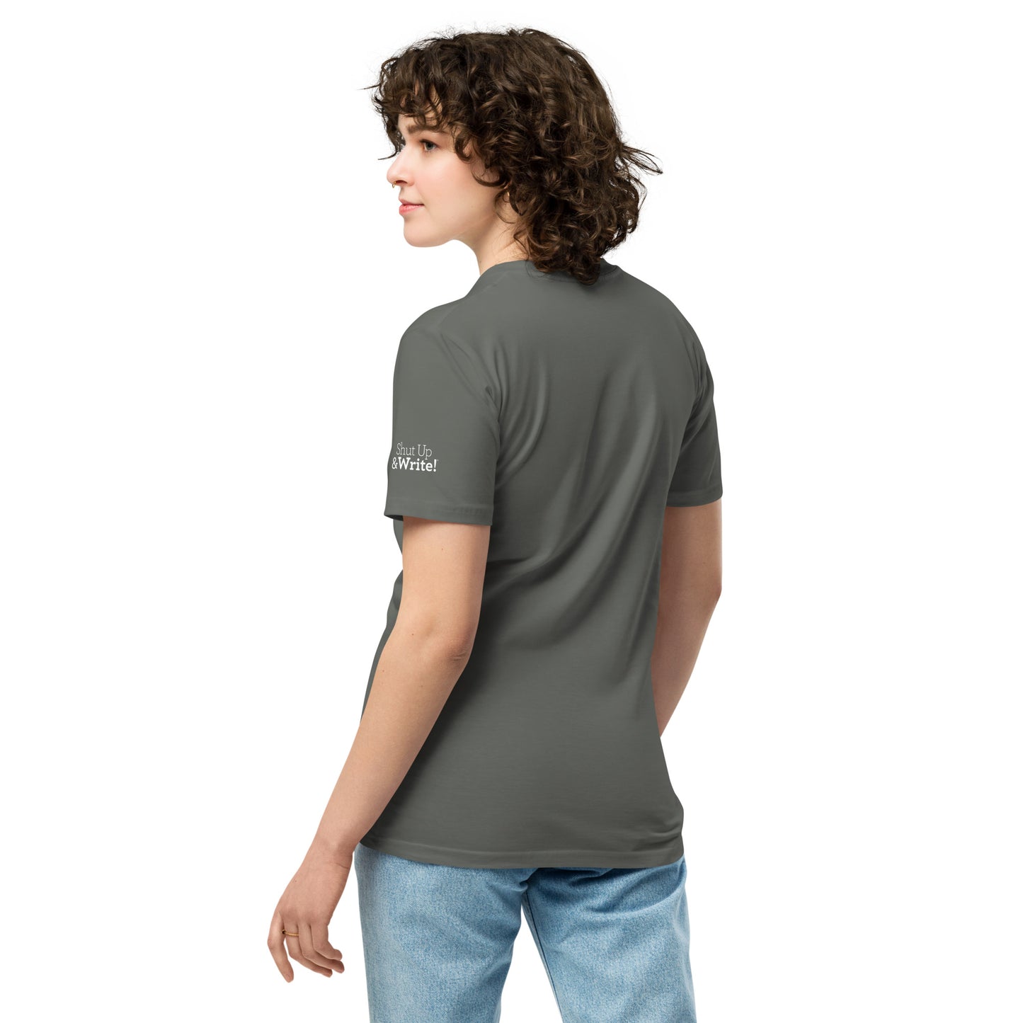 Gather. Write. Repeat. Unisex T-Shirt