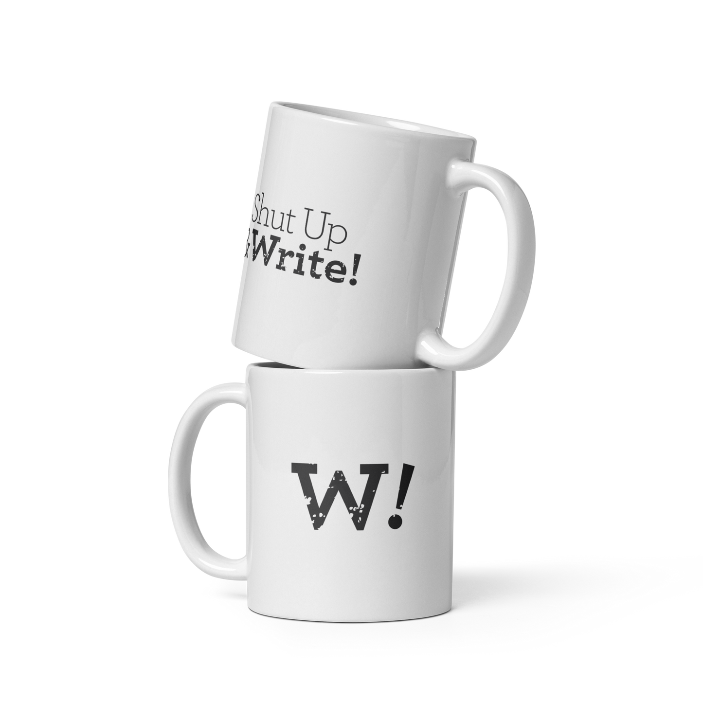 SUAW White Glossy Mug