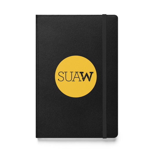 SUAW Round Logo Notebook