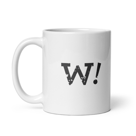 SUAW White Glossy Mug