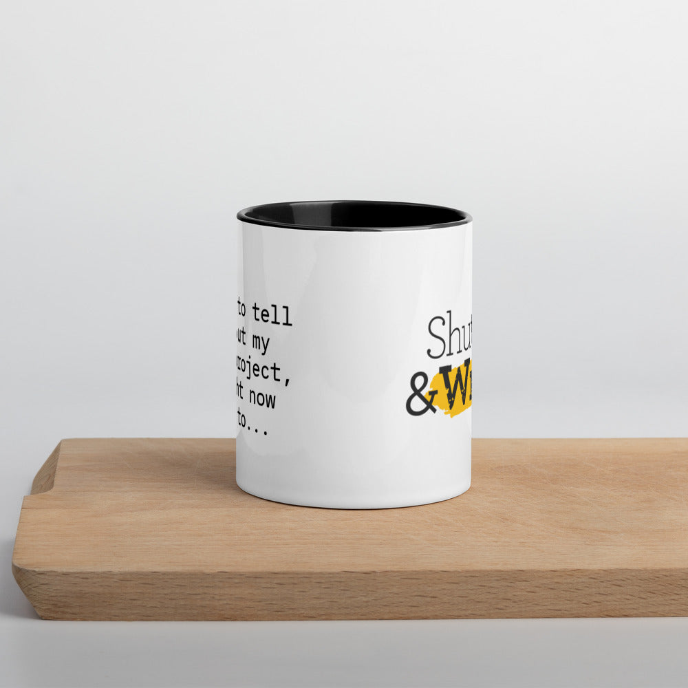 Coffee Mug with Color Trim